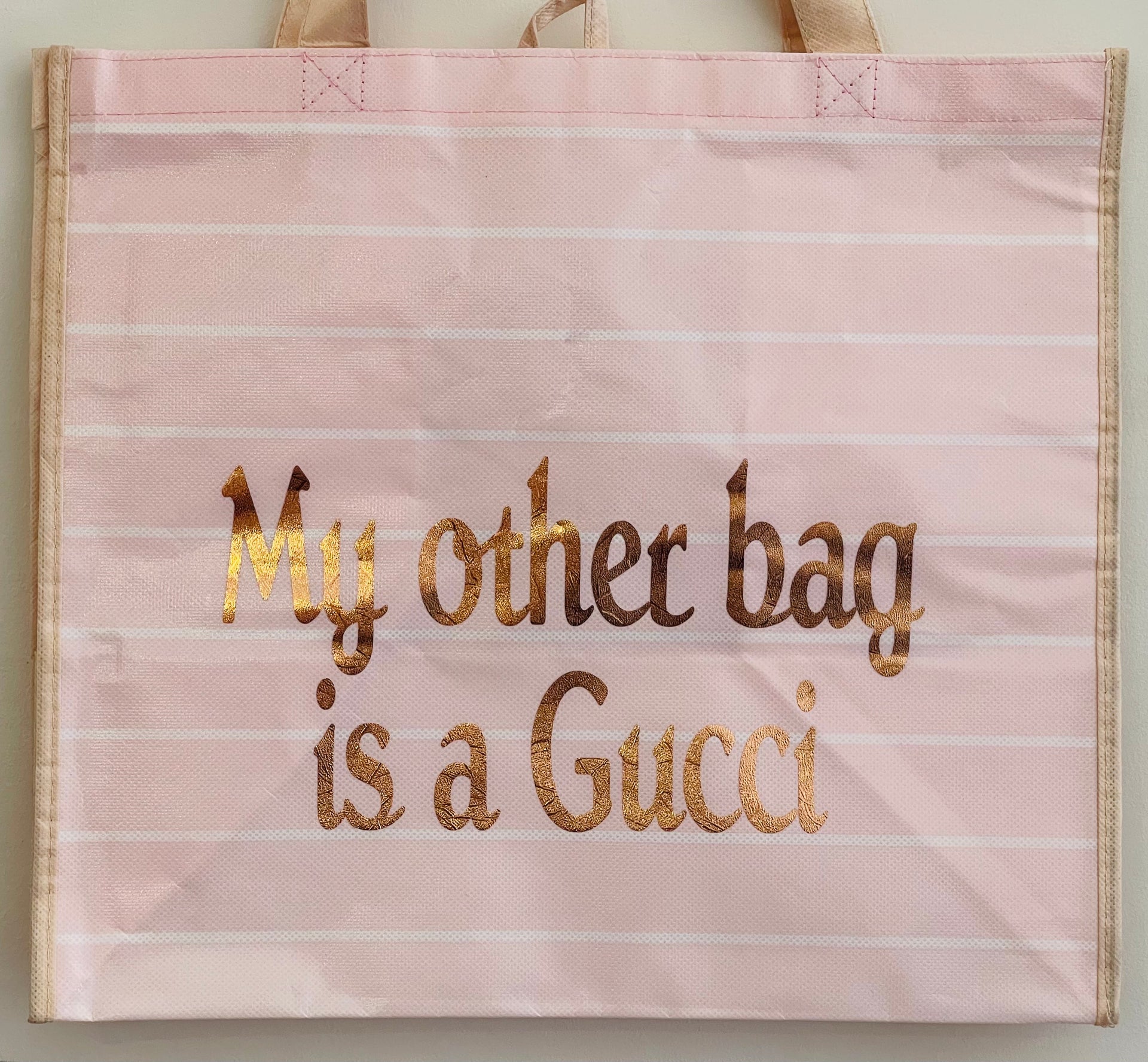 My other bag is a Gucci - large shopping bag assorted – GiftyPantsNZ