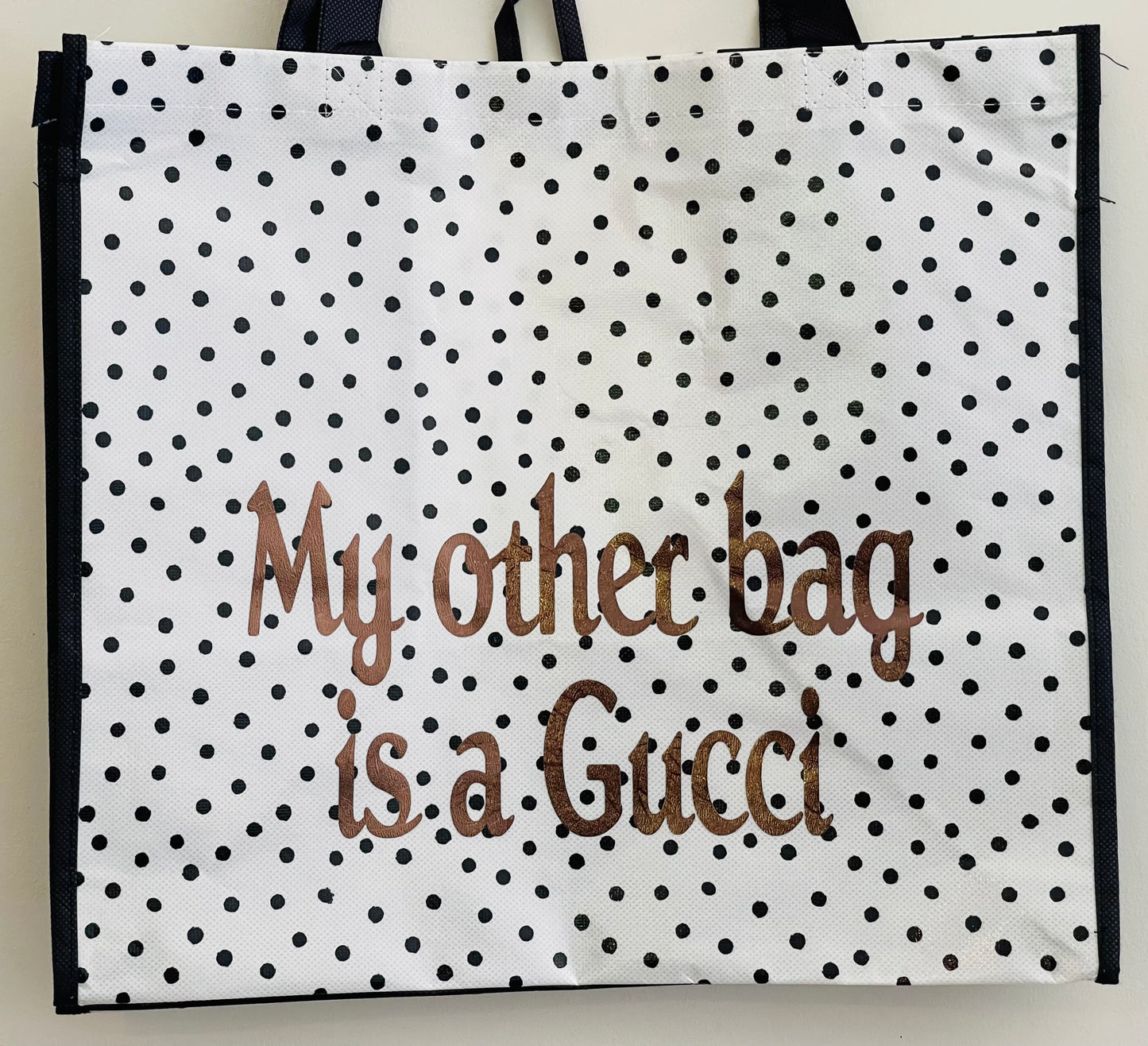 My other bag is a Gucci - large shopping bag assorted – GiftyPantsNZ